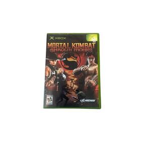 XBOX ONE MORTAL KOMBAT SHAOLIN MONKS GAME DISC & MANUAL MIDWAY